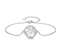 Bracelet Couples Women Charm Fine Tree Of Life Necklace Energy Lucky Bracelet 925 Jewelry