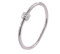 Bracelet Craft Gold Bracelet for Women 1 Gold-Plated Nail Bracelet Bangle Zirconia Stones Titanium Bracelet Jewellery Valentine's Day Christmas Gifts for Women Classic Wristwatches Men, one size