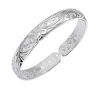Bracelet Cuff Jewelry Fashion Ladies Bracelet Modern Decoration Fashion Bracelets Elephant Stud Earrings (Silver, One Size)