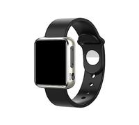 Bracelet Digital Voice Recorder Watch,AI Smart HD Noise Reduction Voice Activated Recorder Watch,Fashionable Appearance,Buttonless Design,One Touch Recording,Supports MP3, WMA, WAV ( Color : Black , S