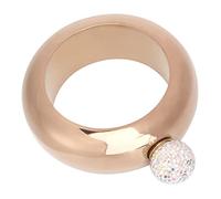 Bracelet Flask Hip, 3.5oz Stainless Steel Wine Alcohol Jug Bracelet Wrist Hollow Round Hip Jug Flask Bangle Funnel Gift for Dance Birthday Party Club Bar (Bright Rose Gold)
