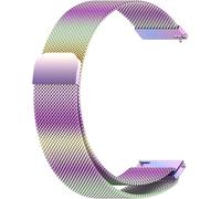 Bracelet for Garmin Bounce 2 Stainless Steel Metal Adjustable Replacement Strap Breathable Magnetic Mesh Woven Watch Straps for Men and Women, Eine Grösse, Stainless Steel, 0