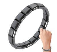 Bracelet for Men | Adjustable Energy Accessories,Natural Stone Square Bracelet,for Travel Work Daily Use Appointments Boyfriend Father Women Birthday Valentine