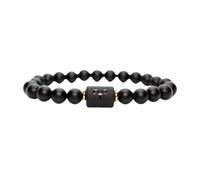 Bracelet For Men Women,Zodiac Beaded Stone Bracelet Stretch Wristband Natural Healing Crystal Bangle Gemstone Birthday Gift Aries