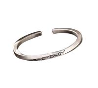 Bracelet for Women,S999 Pure Silver Simple Ladies Bracelet Silver Bangle birthday gift for Women Ladies bracelet