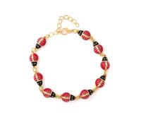 Bracelet For WomenThis Exquisite Gold Plated Brass Bracelet Is A Versatile Piece That Complements Various Styles. Wear It Alone To Showcase Your Unique Style Or Layer It For A Sophisticated