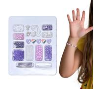 Bracelet Friendship Making Kit - Charm Bracelet Kit,Crafts Accessories Creative Interactive Kids Toys for Women Men Girls Teen Fans Boys Kids