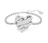 Bracelet Heart Hyperbola - female - Swarovski - Bracelets - Gray - ONE SIZE - Accessories ONE SIZE