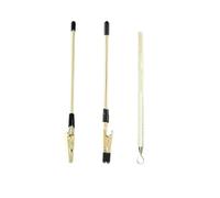 Bracelet Helper Easy Install Bracelet Fasteners Tool,Release Hand Helpers,Jewelry Assistance Fastener for Linking(A-B-C Gold Set-3PCS)