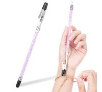 Bracelet Helper Tool Bracelet Fasteners Stainless Steel Bracelets Assistance Tool On Yourself Aid Jewelry Quick Wear Removal Purple Fastener Helper for Watch Necklace Clasps Zippers Closures Clasps