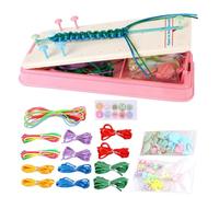 Bracelet Maker Set,Multi-Coloured Bracelets String Jewelry Maker Kits Toys | Hand Rope Bracelet Maker Set Friendship Bracelets Braider Kit for Teen Girls