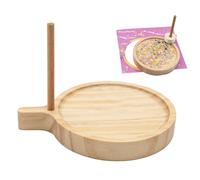 Bracelet Making Board - Wooden Tray with Thread Holder for Beading and Beadwork - Craft Board for Creative Activities - For Bracelets, Home, School, Vacanc