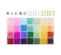 Bracelet Making Kit - 28 Colors Beads & Accessories | Jewelry Craft & Charm Bracelet Making Set | For Teen Girls, Art Projects for School