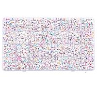 Bracelet Making Kit 28grids Color Letter Beads Kits A-Z Square Round Alphabet Bead Set with Line for Jewelry Making Bracelet Necklace Beaded(Color 3)