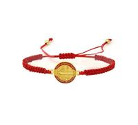 Bracelet of Saint Benedict, Medal of Benedict of Nursia, Patron of Europe, Rule of Saint Benedict and Monastic Patriarch. Adjustable Measure, Anti-allergic material