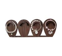 Bracelet Organizer,Wooden Multi-Hole Jewelry Organizer Display | Rustic Storage Rack Decorative Space Saving Home Decor for Selling Vendors Desktop