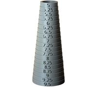 Bracelet Sizer Mandrel Round Quarter Sizes (Grey)