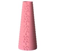 Bracelet Sizer Mandrel Round Quarter Sizes (Pink)