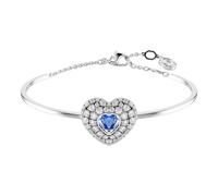 Bracelet Unisex Idyllia Hyperbola Heart Blue Rhodium Plated 5680393 ONE SIZE