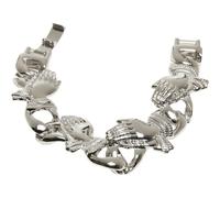Bracelet Urban Classics pray Argenté S/M