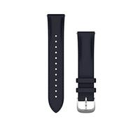 Bracelet Vivomove, Luxe, 20mm, cuir Italien Bleu Marine Boucle Silver