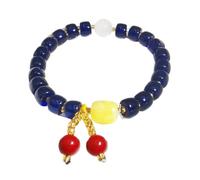 Bracelet， Wealth Bracelet Crystal Amulet Lucky Ward Off Evil Spirits Talisman for Prosperity Money Good Luck,Style D(Style e-8 inches)