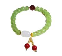 Bracelet， Wealth Bracelet Crystal Amulet Lucky Ward Off Evil Spirits Talisman for Prosperity Money Good Luck,Style D(Style g-8 inches)