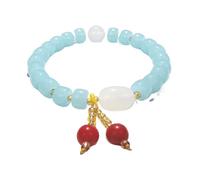 Bracelet， Wealth Bracelet Crystal Amulet Lucky Ward Off Evil Spirits Talisman for Prosperity Money Good Luck,Style D(Style h-8 inches)