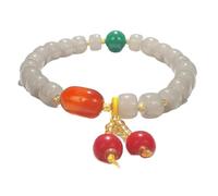 Bracelet， Wealth Bracelet Crystal Amulet Lucky Ward Off Evil Spirits Talisman for Prosperity Money Good Luck,Style D(Style l-8 inches)