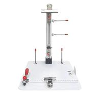 Bracelet Weaving Tool - Multi-Functional DIY Weaving Machine with Adjustable Cord Clamps and Steel Base for Handmade Braided Rope Projects