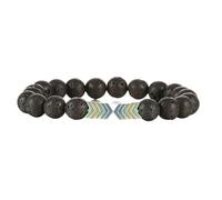 Bracelets 8mm Crystal Bracelets Spiritual Nature Stones Arrow Black Round Beads Woven Stretchy 17cm x 7mm for Wedding,Light Green,A