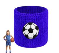 Bracelets for Children, Multicoloured Wrist Sweatbands for Children - Colourful Thick Sweat Bracelet | Sports Bracelets for Running, Cycling, Yoga, Basketball, Football, Stretchy, Moisture Wicking