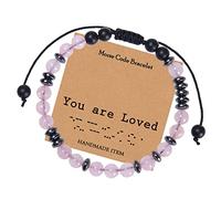 Bracelets For Girls 8-12,Boho Jewelry For Women Hawaiian Stretch Bracelets Cute Summer Bracelets Women Bridal Crystal Bracelet Glass Bangles Friendship Bracelet Kit 4 Year Old Girl Birthday Gifts