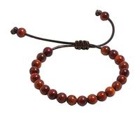Bracelets for Girls Handmade Unisex Wooden Beaded Wax Rope Bracelet Spiritual Hand Jewelry Gift