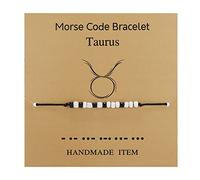 Bracelets For Girls Souvenir Valentine's Constellation Alphanumeric Couple Bracelet Wedding Anniversary Bracelet Birthday Day For Girlfriend Gift Twelve Party Code Password Bracelets ( D, One Size)