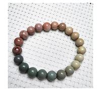 bracelets for womens 1pc natural gorgeous round beads loose multicolor agate stretch beaded