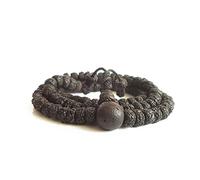 bracelets for womens antiqued black rudraksha bodhi seeds 108 prayer mala for 8