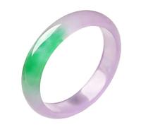 Bracelets,Green Purple Jade Bangle Bracelet for Women, Genuine Jadeite