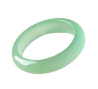Bracelets,Jade Bangle for Women, Genuine Green Quartzite Jade Bangle Jewelry(60mm)