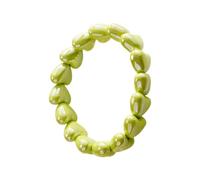 Bracelets made of beads for women, stackable, handmade, handmade chain | Pearl wrist strap ideal for girlfriend, wife, mother, girlfriend for Valentine's Day, for parties and on the trip