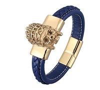Bracelets, Men's Bracelet Totem Bracelet Boy Bracelet Stainless Steel with Magnetic Clasp Men Gifts