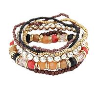 Bracelets Mm For Plated Mm Jewelry Set Of Colorful Beads Bracelets The Bracelet In Soft Gift Is For Friends, Sisters And Girls Leave The For Bracelet Bracelet Rings, one size, Metal, No Gemstone