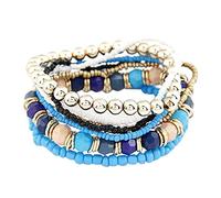 Bracelets Mm For Plated Mm Jewelry Set Of Colorful Beads Bracelets The Bracelet In Soft Gift Is For Friends, Sisters And Girls Leave The For Bracelet Bracelet Rings, one size, Metal, No Gemstone