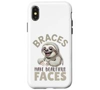 Braces Make Beautiful Faces Orthodontist Dental Awareness Case for iPhone X/XS
