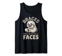 Braces Make Beautiful Faces Orthodontist Dental Awareness Tank Top
