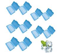 Braces Wax,10 Box Dental Wax for Braces, Relief Wax for Dental Brace Wearer and Patients for Oral Care, Relieve Discomfort, Comfort and Worry Free, Care for Every Smile(Mint Scent)