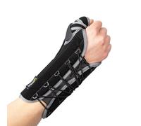 BraceUP Quick Wrap Wrist and Thumb Brace - Wrist Brace with Thumb Support for Thumb Spica Splint, Left and Right-hand wrist brace, Dequervains Tendonitis Wrist Brace with Thumb Stabilizer (Right Hand)