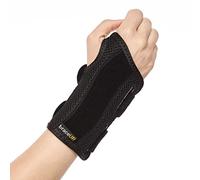 BraceUP Wrist Splint for Carpal Tunnel Right Left Hand - Wrist Support for Women and Men, Daytime and Night Use, Wrist Brace for Pain Relief and Arthritis (Right Hand, S/M)