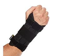 BraceUP Wrist Support Brace with Metal Hand Splint for Carpal Tunnel Wrist Support, Left or Right Hand Support and Tendonitis Arthritis Pain Relief - for Men and Women (S/M, Right Hand)