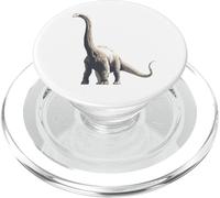 Brachiosaurus Dinosaur Graphic Archaeology Motif Art PopSockets PopGrip for MagSafe